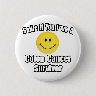 Lächeln ...Liebe ein Doppelkrebsüberlebnis Button