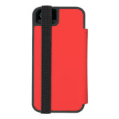 Lächeln-Liebe-Traum Incipio iPhone Geldbeutel-Hülle (Folio Rückseite)