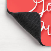 Lächeln-Liebe-Traum Mousepad (Ecke)