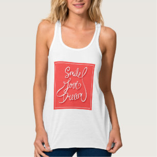 Lächeln-Liebe-Traum Tank Top