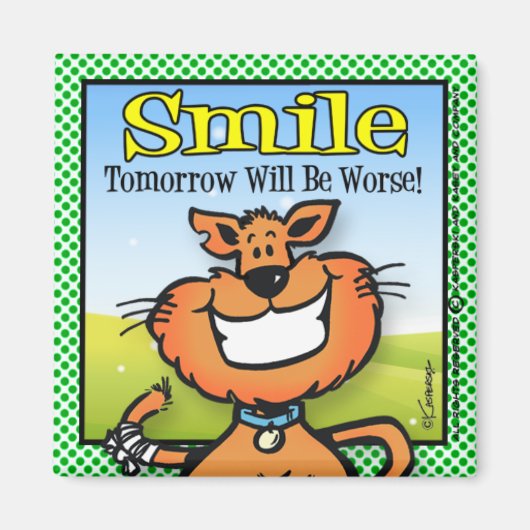 Lächeln Magnet (Vorne)