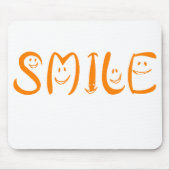 Lächeln-Mausunterlage Mousepad (Vorne)