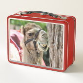 Lächeln Metall Brotdose (Rückseite)