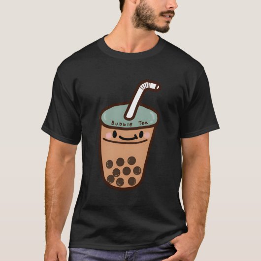 Lächeln Milk 'Blase' Tee Boba Tea (Vorderseite)