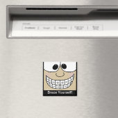 Lächeln mit Brackets Magnet (In Situ (Geschirrspüler))
