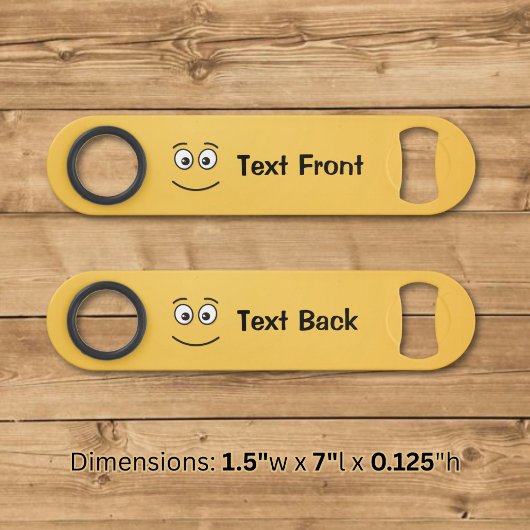 Lächeln mit Open Eyes Bar Key