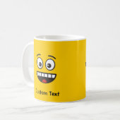 Lächeln mit Open Mouth Coffee Tasse (Vorderseite Links)