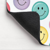 Lächeln Muster Emoji Mousepad (Ecke)
