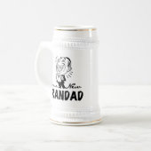 Lächeln neue große T - Shirt und Geschenke Bierglas (Vorderseite Links)