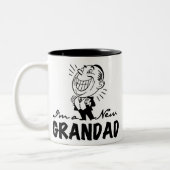 Lächeln neue große T - Shirt und Geschenke Zweifarbige Tasse (Links)