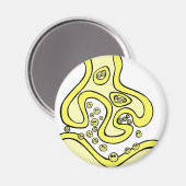 Lächeln Neurotransmitter Magnet (Vorderseite/Rückseite)