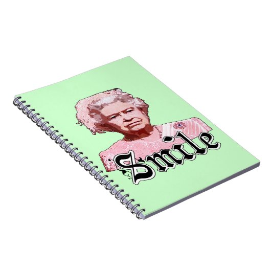 Lächeln Notizblock (Rechte Seite)
