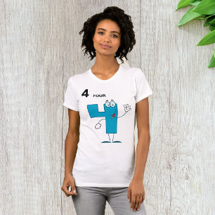Lächeln Nummer 4 T - Shirt Frauen