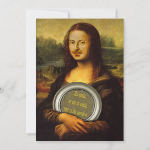 Lächeln oder nicht lächeln