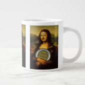 Lächeln oder nicht lächeln Jumbo-Tasse (Rechts)