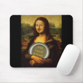 Lächeln oder nicht lächeln mousepad (Mit Mouse)