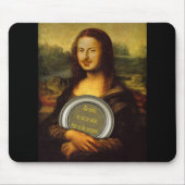 Lächeln oder nicht lächeln mousepad (Vorne)