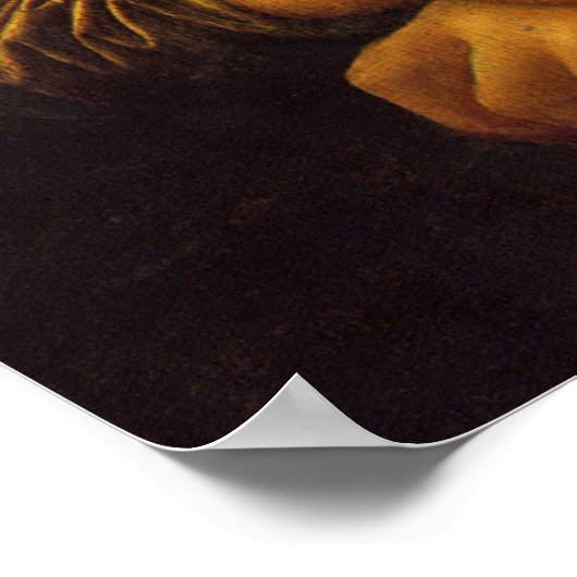 Lächeln oder nicht lächeln poster (Ecke)