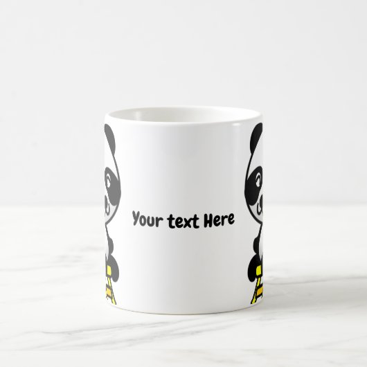 Lächeln Panda Kaffeetasse (Mittel)