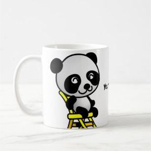 Lächeln Panda Kaffeetasse