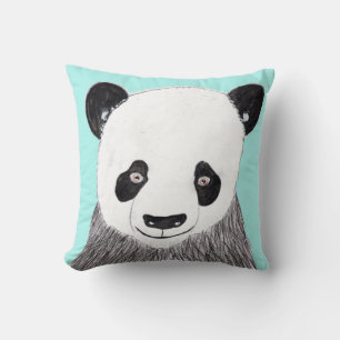 Lächeln Panda Kissen