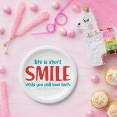 Lächeln Pappteller (Party)