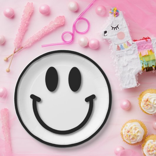 Lächeln Pappteller (Party)