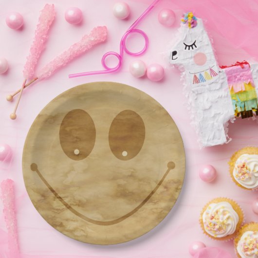 Lächeln Pappteller (Party)