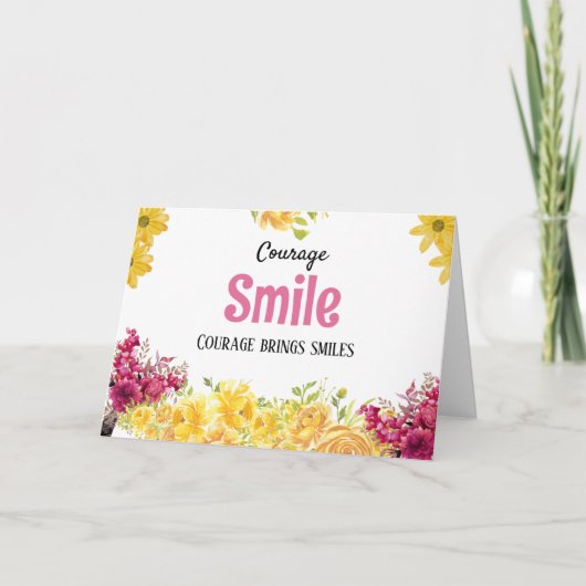 Lächeln Patientenförderungskarten Karte (Vorderseite)