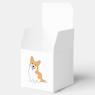 Lächeln Pembroke Welsh Corgi Cartoon Geschenkschachtel