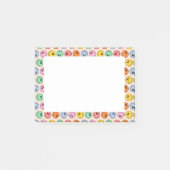 Lächeln Post-it Klebezettel (Vorderseite)