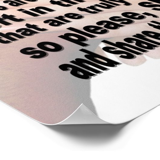 lächeln poster (Ecke)