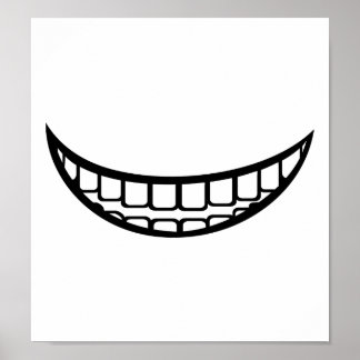 Lächeln Poster