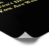 Lächeln Poster (Ecke)