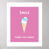 Lächeln Poster (Vorne)