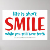 Lächeln Poster (Vorne)