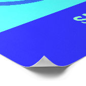 Lächeln Poster (Ecke)