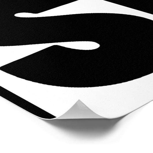 LÄCHELN POSTER (Ecke)