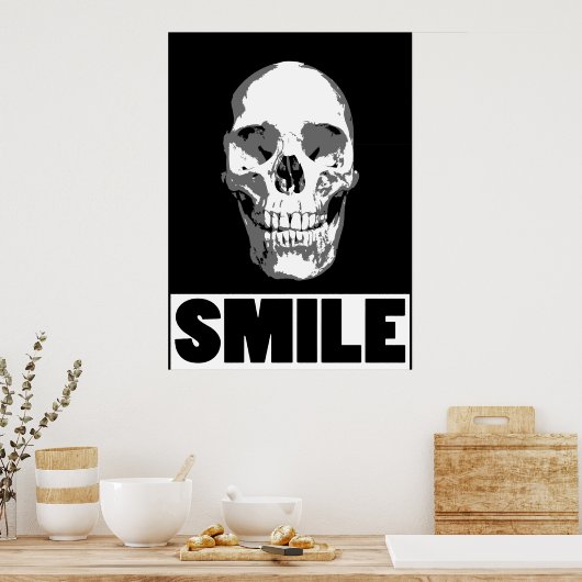 LÄCHELN POSTER (Küche)