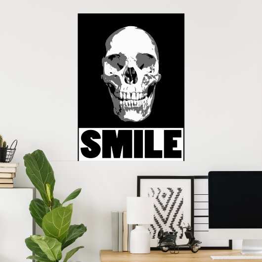 LÄCHELN POSTER (Heimbüro)