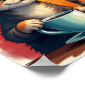 Lächeln Poster (Ecke)