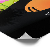 Lächeln Poster (Ecke)