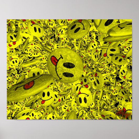 Lächeln Poster (Vorne)