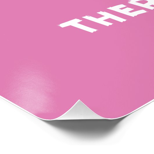 Lächeln Poster (Ecke)