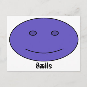 Lächeln Postkarte