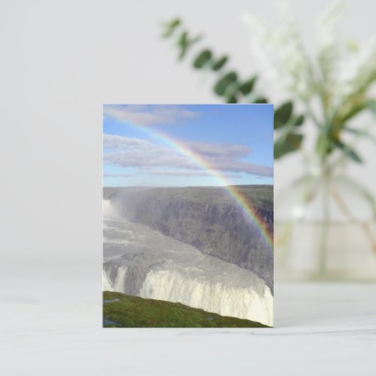 LÄCHELN POSTKARTE (Stehend Vorderseite)