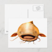 Lächeln Postkarte (Vorne/Hinten)