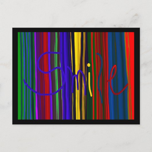 Lächeln ~ Postkarte (Vorderseite)