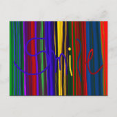 Lächeln ~ Postkarte (Vorderseite)