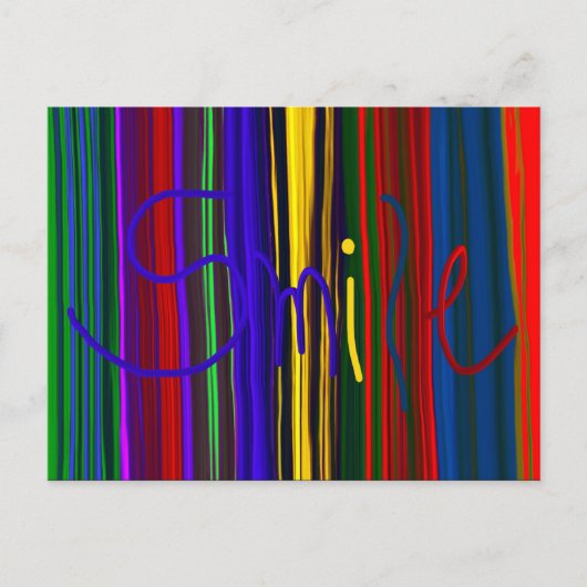 Lächeln ~ Postkarte (Vorderseite)